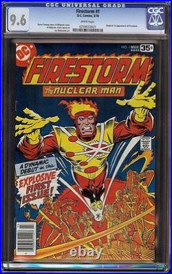 Firestorm # 1 CGC 9.6 White (DC, 1978) Origin and 1st appearance Firestorm