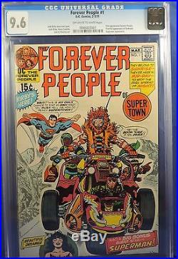 Forever People #1 CGC 9.6 -Jack Kirby- 1st full Darkseid-High Grade
