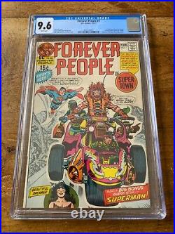 Forever People #1 DC Comics 1971 1st Appearance Darkseid! CGC 9.6 White Pages