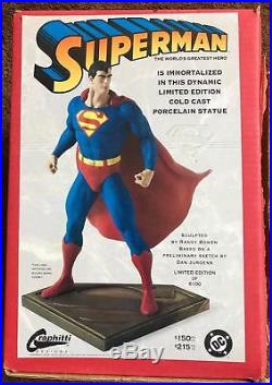 Full Size SUPERMAN Statue Bowen Graphitti Seinfeld Figure Maquette with Box lee
