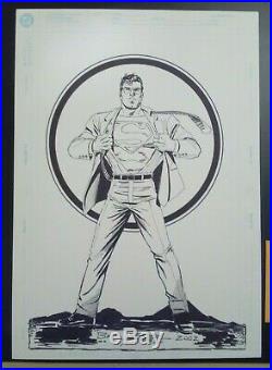 George Perez Original Superman Art