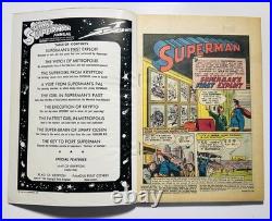 Giant Superman Annual #1 DC Comics 1960 Key 1st Superman Annual Golden Age VF-