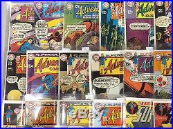 Gigantic Action and Adventure Comics Lot Superman, Superboy, Supergirl & More