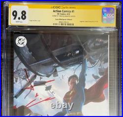 Gob Sale Action Comics New 52 #1 Ss Cgc 9.8 Tiago Da Silva Krypto Virgin DC
