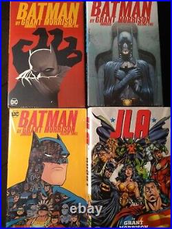 Grant Morrison Hardcover Omnibus Lot (Batman Omnibus Vol's 1-3, JLA Omnibus)