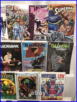 Graphic Novel Lot of 75+ Different Books Batman, Superman, Marvel, JLA Ext