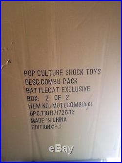 HE-MAN & BATTLECAT COMBO EXCLUSIVE 1/4 STATUE Ltm 300 Pop Culture Shock PCS Bust