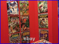 HUGE 50 COMIC BOOK LOT-MARVEL/DC ONLY Silver to Copper age VF to NM+ ALL