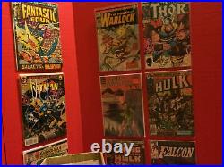 HUGE 50 COMIC BOOK LOT-MARVEL/DC ONLY Silver to Copper age VF to NM+ ALL