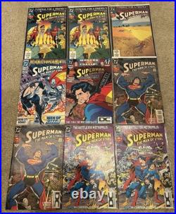 HUGE! DC Superman Lot of 79-RARE! DC Universe/Man Of Steel/Supergirl/Superboy