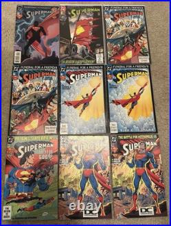 HUGE! DC Superman Lot of 79-RARE! DC Universe/Man Of Steel/Supergirl/Superboy