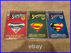 HUGE! DC Superman Lot of 79-RARE! DC Universe/Man Of Steel/Supergirl/Superboy