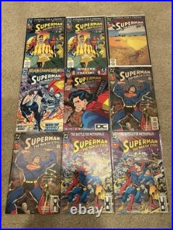 HUGE! DC Superman Lot of 79-RARE! DC Universe/Man Of Steel/Supergirl/Superboy