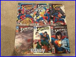 HUGE! DC Superman Lot of 79-RARE! DC Universe/Man Of Steel/Supergirl/Superboy