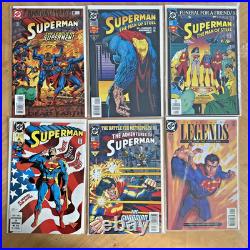 HUGE Superman Comic Lot 112 Issues Keys Bronze/Modern Action Comic Run Keys