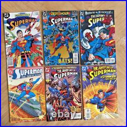 HUGE Superman Comic Lot 112 Issues Keys Bronze/Modern Action Comic Run Keys