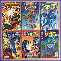 HUGE Superman Comic Lot 112 Issues Keys Bronze/Modern Action Comic Run Keys