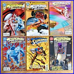 HUGE Superman Comic Lot 112 Issues Keys Bronze/Modern Action Comic Run Keys