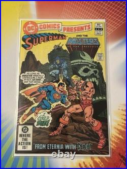 High Grade! DC Comics Presents #47 1st He-Man Masters of the Universe Superman