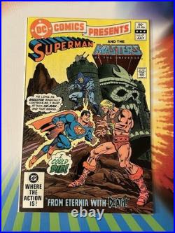 High Grade! DC Comics Presents #47 1st He-Man Masters of the Universe Superman