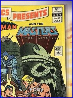 High Grade! DC Comics Presents #47 1st He-Man Masters of the Universe Superman