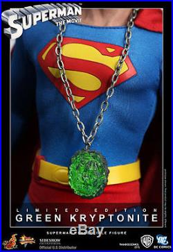 Hot Toys Superman Exclusive Kryptonite Christopher Reeve 1/6 FactSeald US Seller
