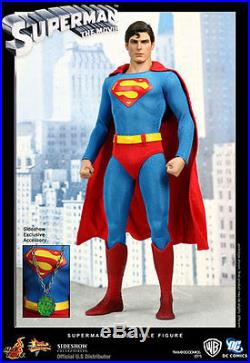Hot Toys Superman Exclusive Kryptonite Christopher Reeve 1/6 FactSeald US Seller