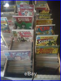 Huge Comic Book Lot 2000+ Marvel DC Indy Superman Batman X-men Spiderman