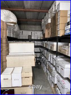 Huge Lot Of Comics Storage Unit Find Free Shipping! 100 assorted comics