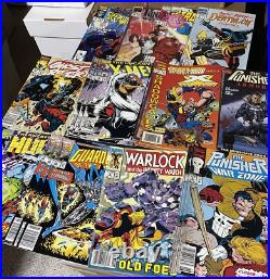 Huge Lot Of Comics Storage Unit Find Free Shipping! 100 assorted comics