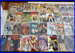 Huge Lot Of Comics Storage Unit Find Free Shipping! 100 assorted comics