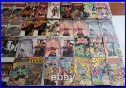 Huge Lot Of Comics Storage Unit Find Free Shipping! 100 assorted comics