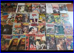 Huge Lot Of Comics Storage Unit Find Free Shipping! 100 assorted comics