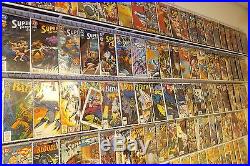 Huge Lot of 300 Comics WithSuperman, Batman, Superboy+MORE! Avg Fine Condition