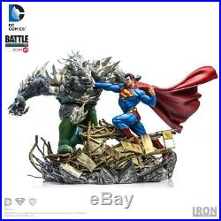 IRON STUDIOS DC Comics Superman vs Doomsday1/6 Statue Battle DioramaBy Ivan Reis