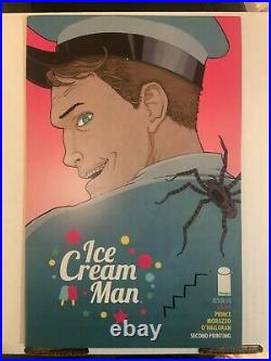 Ice Cream Man #1 2nd Print 2018 - Image Comics Key - Signed M. Morazzo