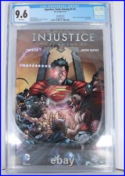 Injustice Gods Among Us #1 CGC 9.6 Special Edition, WB Promo Comic Book