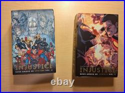 Injustice Gods Among Us Omnibus Volume 1 & 2 Lot DC Comics Hardcover