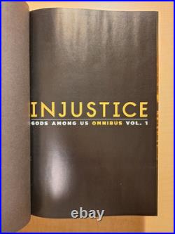 Injustice Gods Among Us Omnibus Volume 1 & 2 Lot DC Comics Hardcover