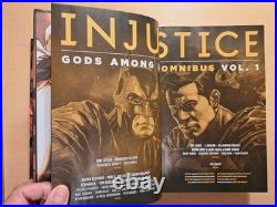 Injustice Gods Among Us Omnibus Volume 1 & 2 Lot DC Comics Hardcover