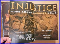 Injustice Gods Among Us Omnibus Volume 1 & 2 Lot DC Comics Hardcover