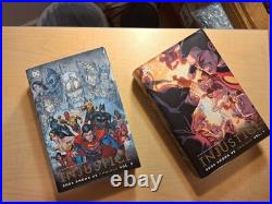Injustice Gods Among Us Omnibus Volume 1 & 2 Lot DC Comics Hardcover