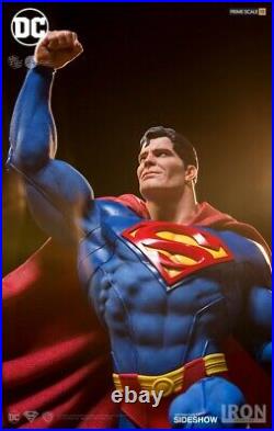 Iron Studios 1/3 Superman Statue Prime 1 Scale Everything Original Included