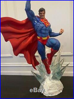 Iron Studios 1/3 scale Superman Statue only 400 made nt sideshow bowen Prime 1