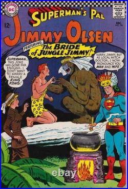 JIMMY OLSEN (SUPERMAN'S PAL) 14 Issues DC Silver Age Mid-Grade-Read Description