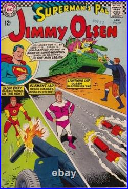 JIMMY OLSEN (SUPERMAN'S PAL) 14 Issues DC Silver Age Mid-Grade-Read Description