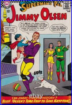 JIMMY OLSEN (SUPERMAN'S PAL) 14 Issues DC Silver Age Mid-Grade-Read Description
