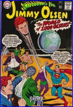 JIMMY OLSEN (SUPERMAN'S PAL) 14 Issues DC Silver Age Mid-Grade-Read Description