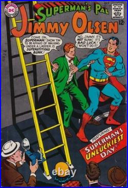 JIMMY OLSEN (SUPERMAN'S PAL) 14 Issues DC Silver Age Mid-Grade-Read Description