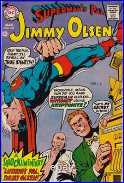 JIMMY OLSEN (SUPERMAN'S PAL) 14 Issues DC Silver Age Mid-Grade-Read Description